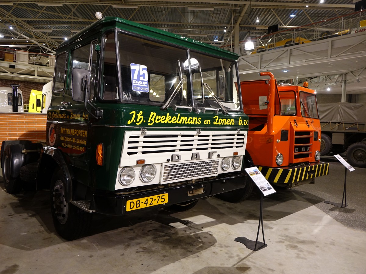 DAF FT 2600 DKA, DAF DKA 11.6 Dieselmotor, 230 PS, Baujahr 1974 (02.05.2015)