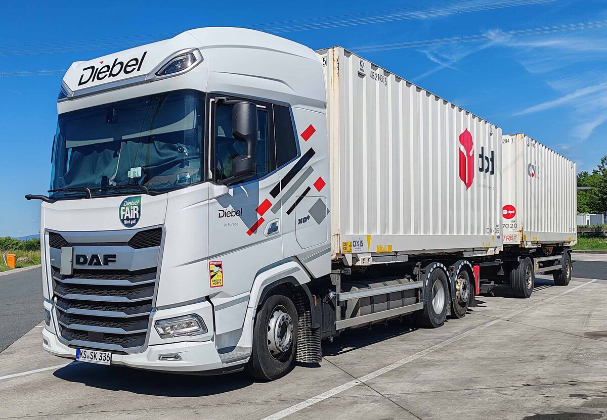 =DAF-H�ngerzug der Spedition DIEBEL, 05-2026