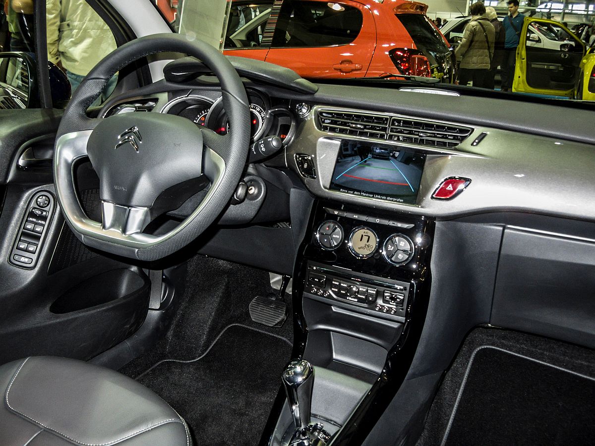 Der Citroen C3 interieuraufnahme (Auto Zürich 2014)