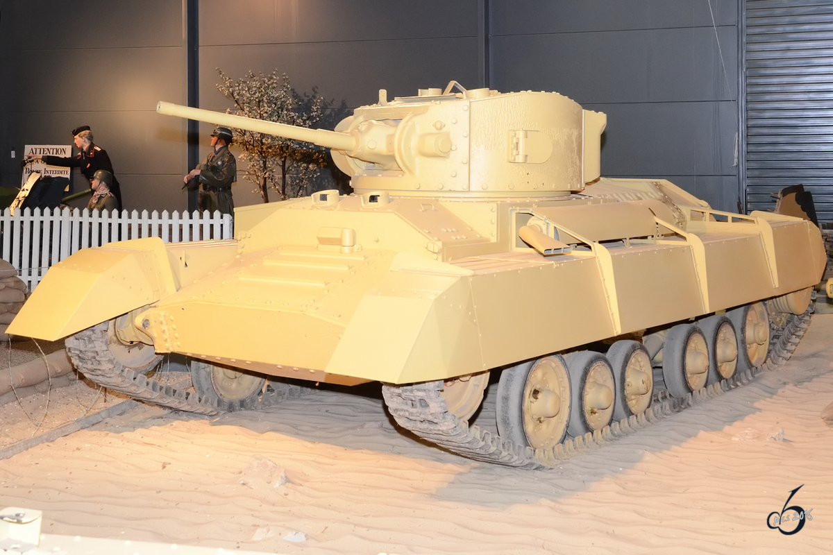 Der Panzer Valentine Mark III (Duxford, September 2013)