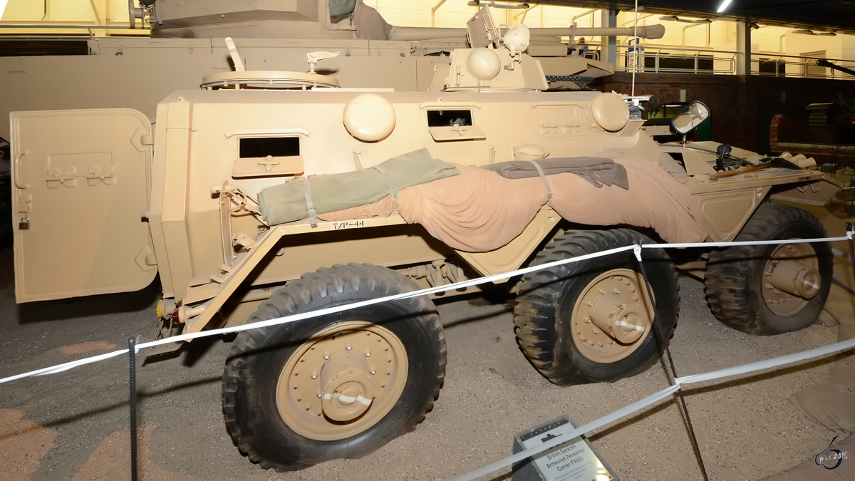 Der Spähpanzer Saracen (FV603) im Imperial War Museum Duxford. (September 2013)