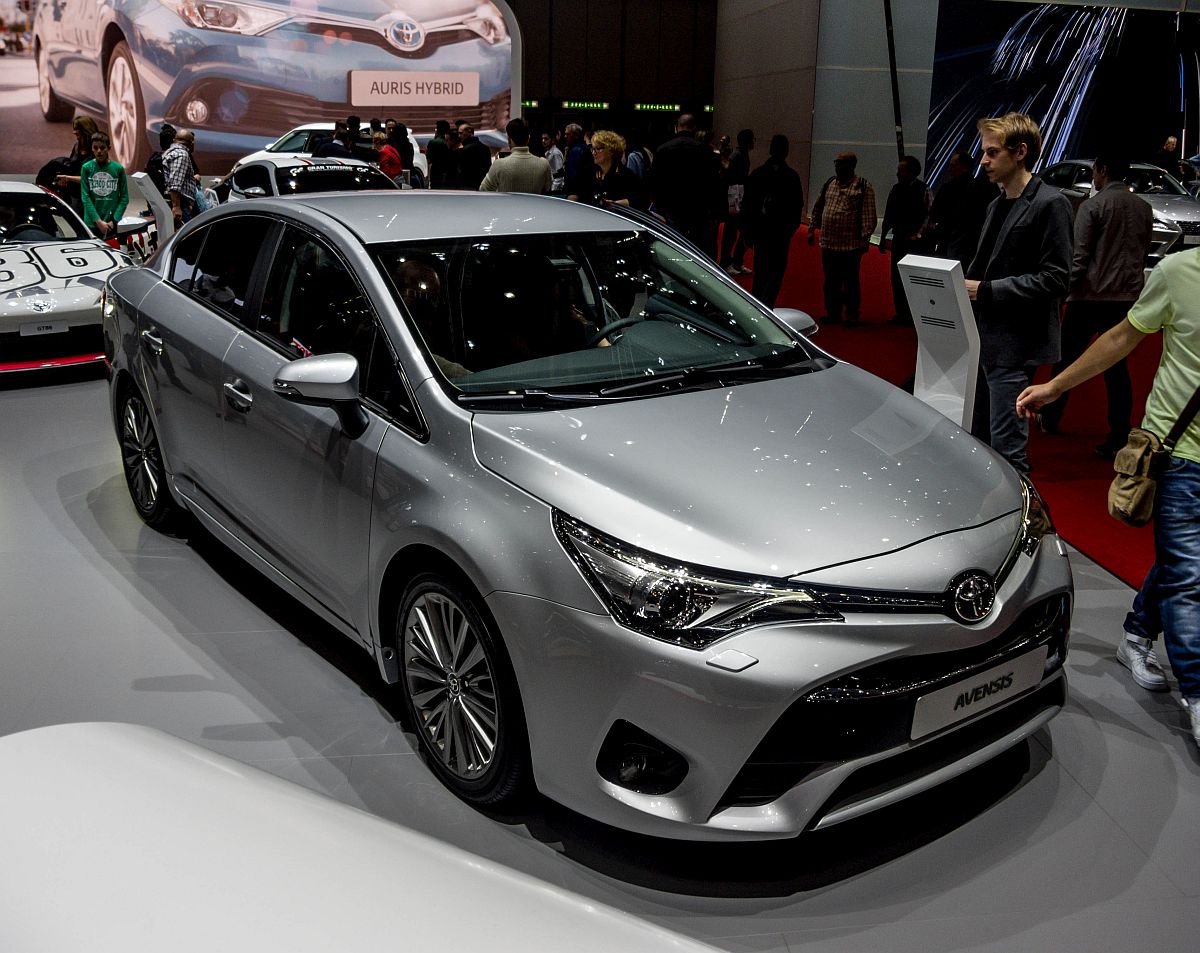 Der Toyota Avensis hat einen Facelift fürs Modelljahr 2015 bekommen. (Autosalon Genf 2015)
