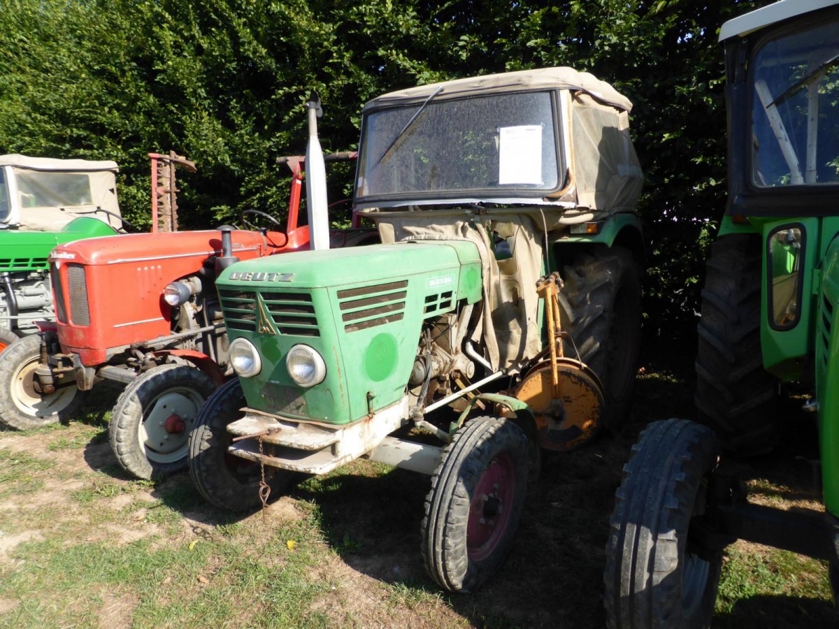 Deutz 2506 beim 9. Oldtimer- und Schleppertreffen in Piesport, 01.08.2015