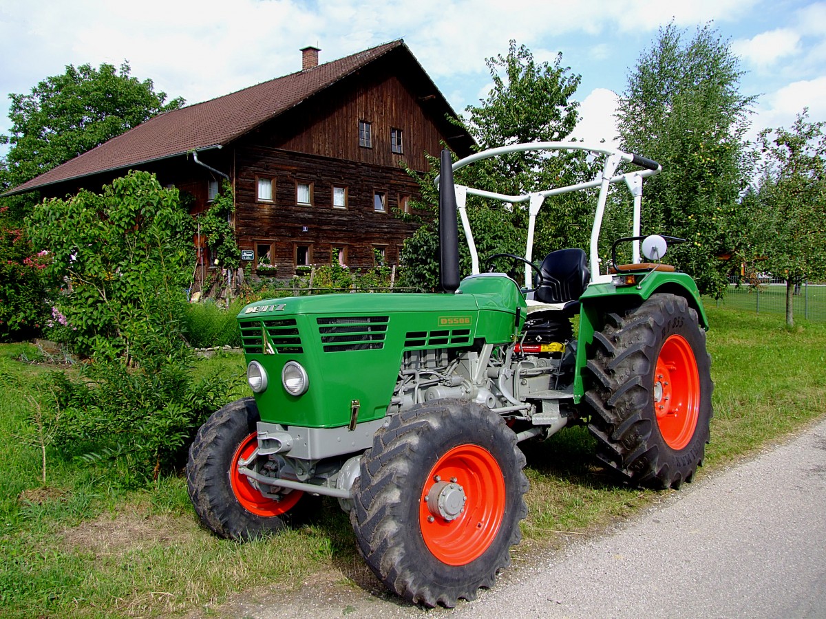 DEUTZ D5506 A-S; Leistung:52PS; Hubraum: 3768cm; Produktionszeitraum: 1968 bis 1974; 130811