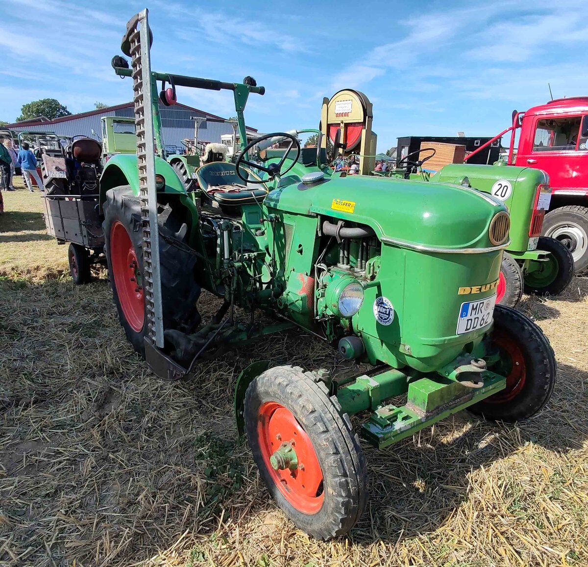 =Deutz, gesehen bei der Oldtimerausstellung der OLDTIMERFREUNDE OHMTAL in Dannenrod, 09-2025