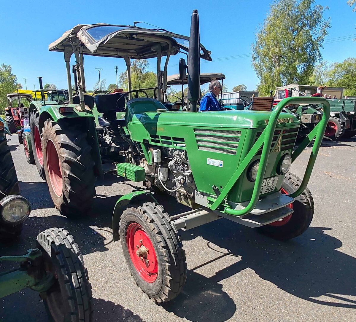 =Deutz, gesehen bei der Oldtimerschau in Wasenberg, 05-2025