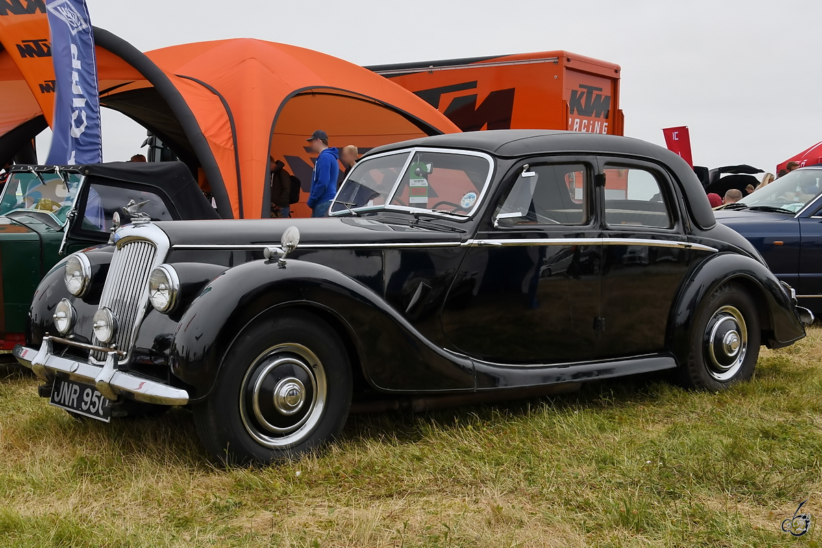 Die RM-Serie war das letzte Automodell, das Riley noch selbst entwickelte und ab 1946 produzierte. (Fairford, Juli 2017) 