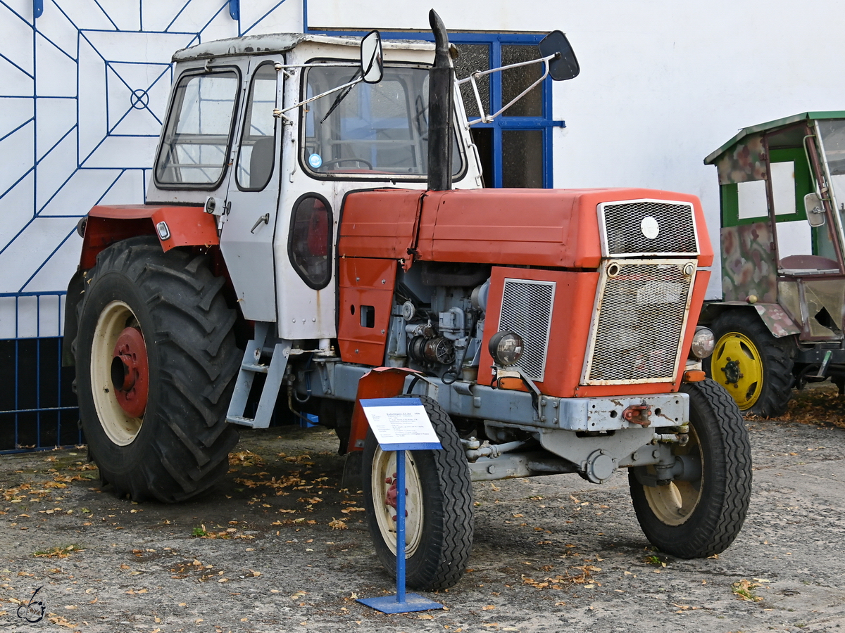 Dieser Traktor ZT 304 war Mitte August 2021 im DDR-Museum Dargen zu sehen.