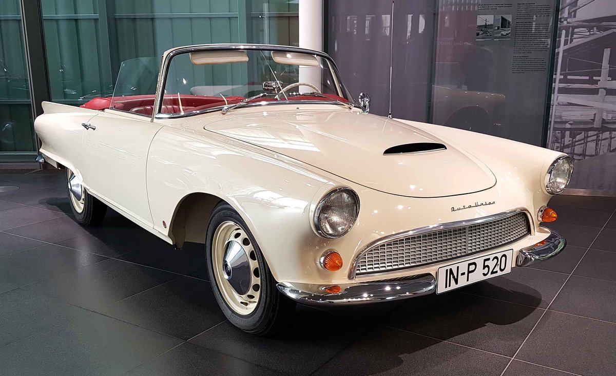 =DKW 1000 SP, gesehen im Audi-Museum Ingolstadt im April 2019.