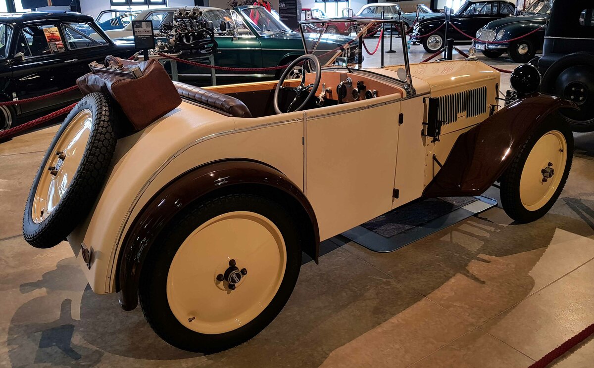 =DKW Front FA 600, Bauzeit 1931 - 1932 ca. 4000 Stück, 584 ccm, 15 PS, präsentiert vom Zylinderhaus in Bernkastel-Kues, 04-2023