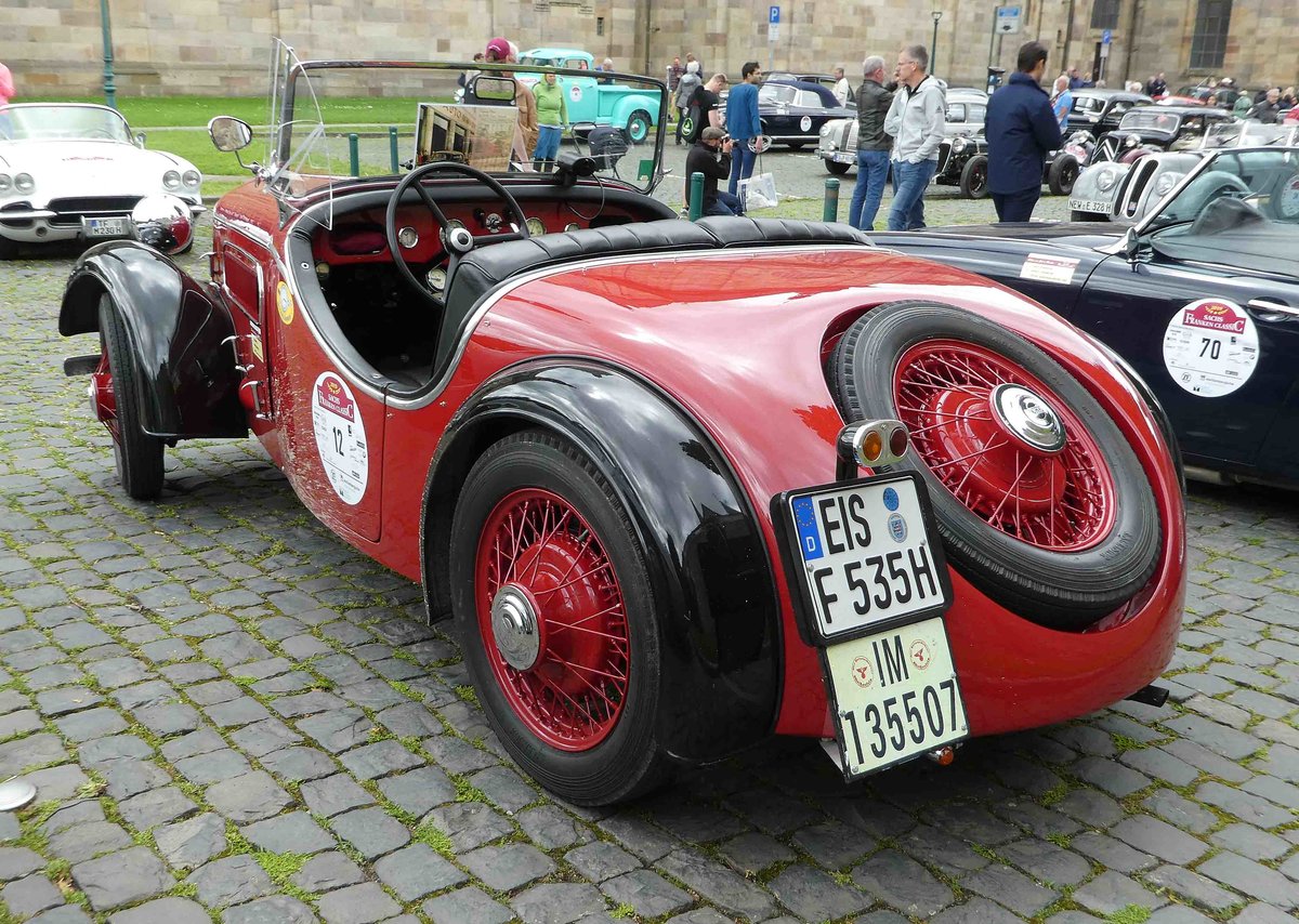 =DKW Front Luxus FS 700, Bj. 1935, 692 ccm, 20 PS, gesehen in Fulda anl. der SACHS-FRANKEN-CLASSIC im Juni 2019