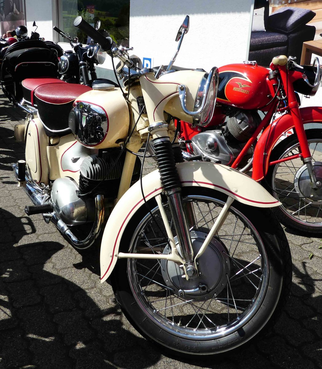=DKW, gesehen bei der Oldtimerausstellung in Thalau im Mai 2017
