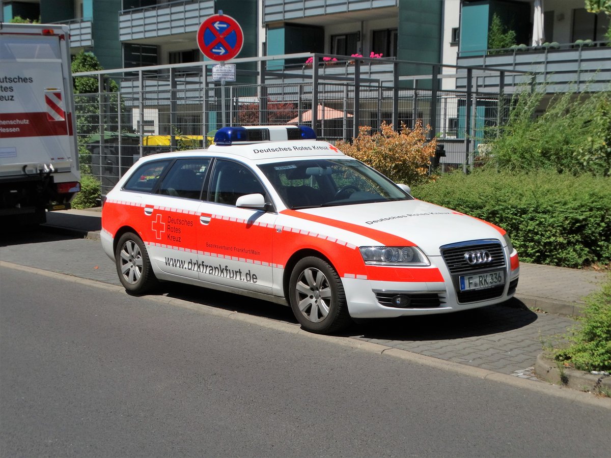 DRK Frankfurt am Main Audi A6 am 24.06.17 beim Tag der Offenen Tür des Polizeipräsidium Frankfurt zur 150 Jahr Feier