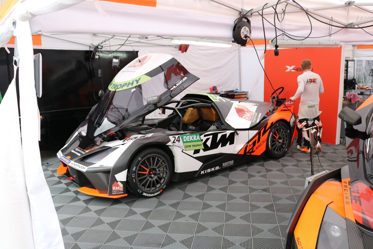 DTM Trophy KTM X-Bow am 03.10.21 in Hockenheim im Fahrerlager