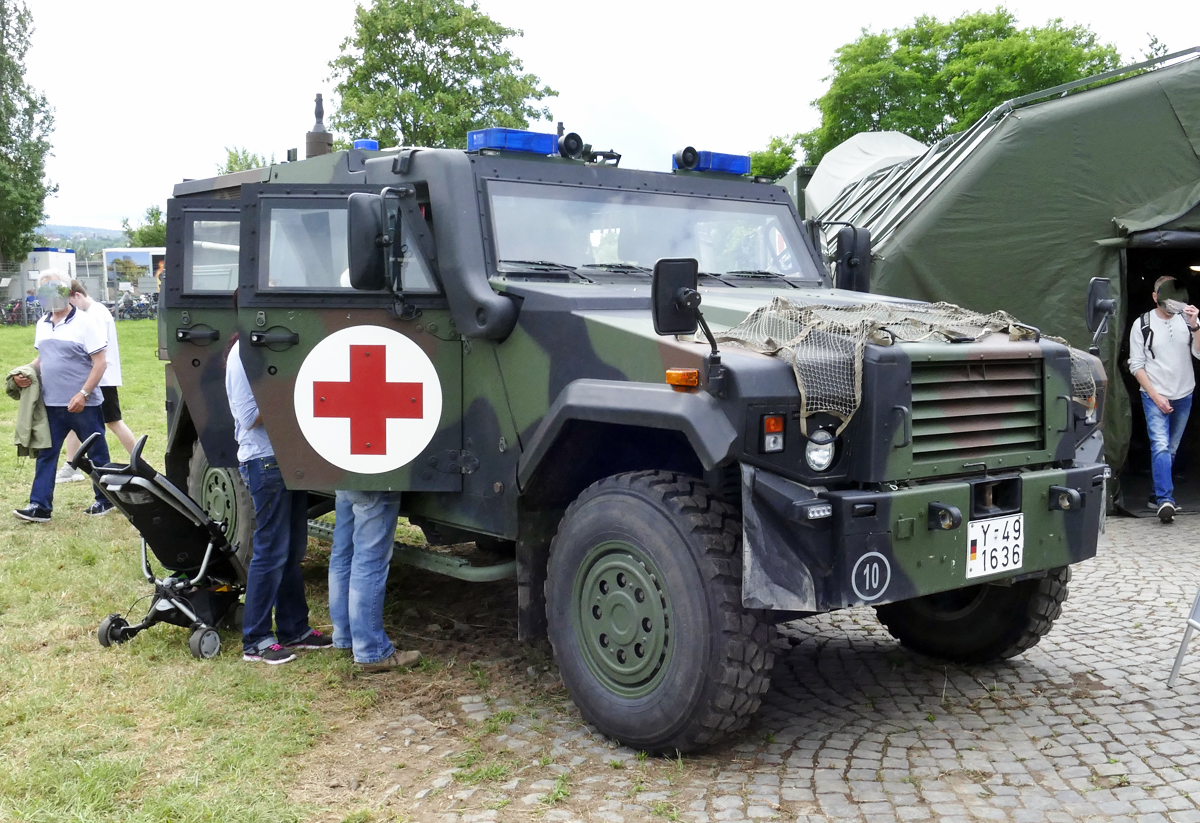 Eagle IV SAN, 245 PS/110 km/h, Tag der Bundeswehr in Koblenz 15.06.2019