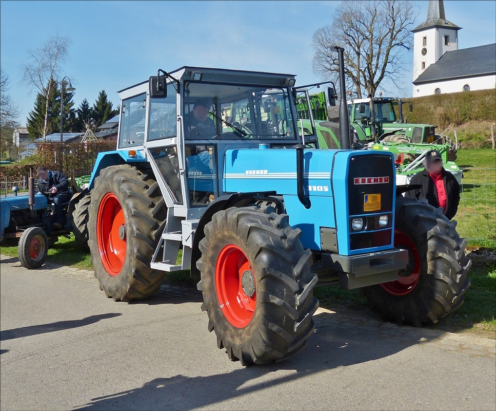 Eicher 3105 ausgestellt beim Bauerntag in Brachtenbach. 26.03.2017