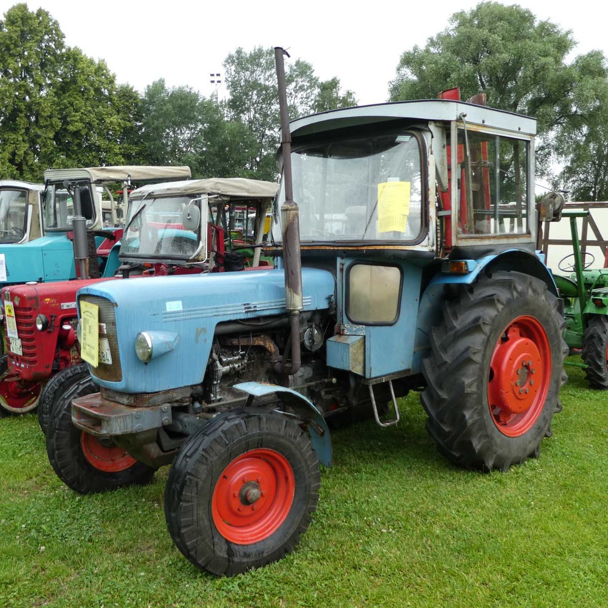 =Eicher Mammut, präsentiert bei der Oldtimerausstellung in Gudensberg, Juli 2016