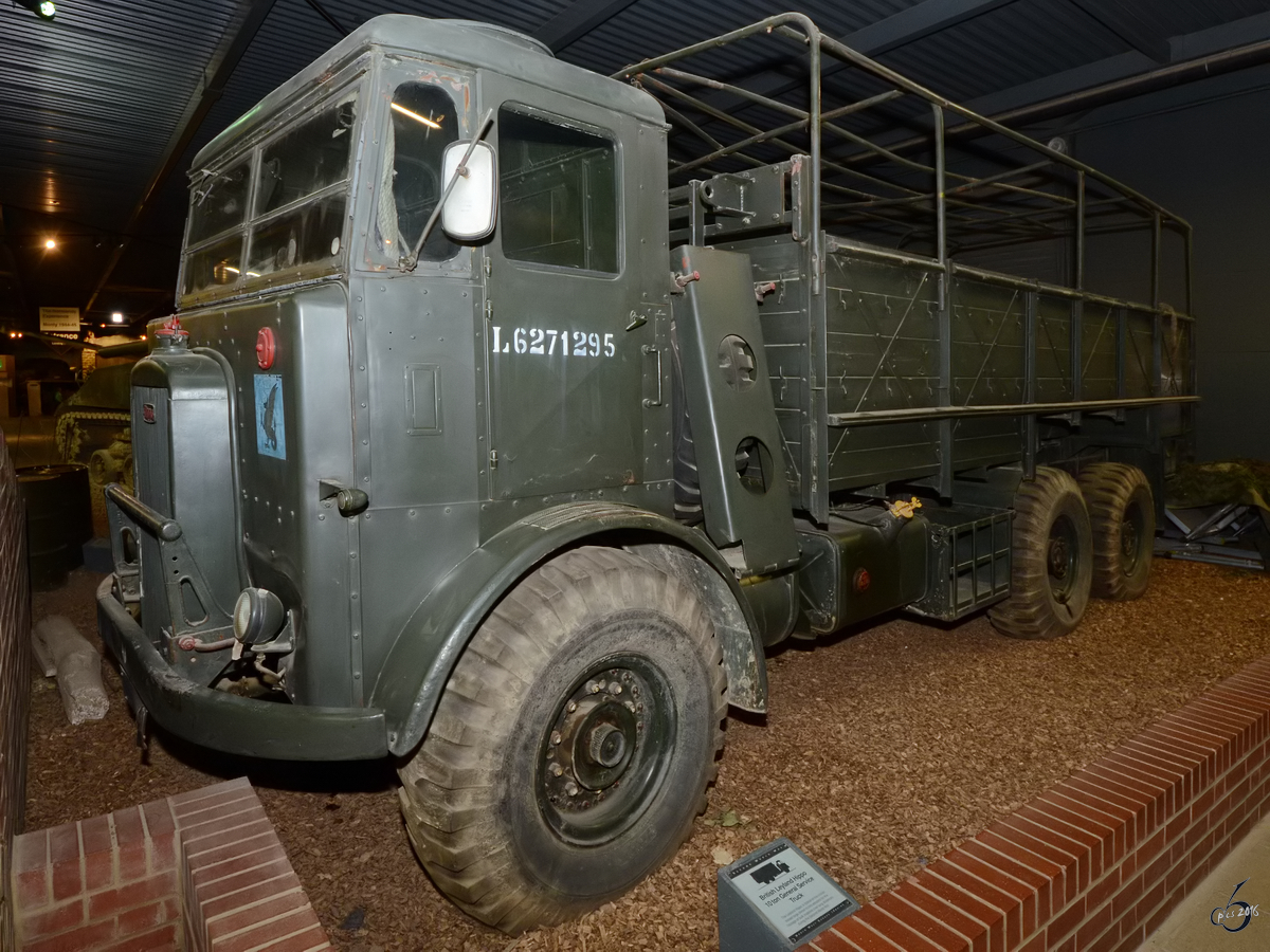 Ein 10-Tonnen-LKW British Leyland Hippo im Imperial War Museum Duxford. (September 2013)