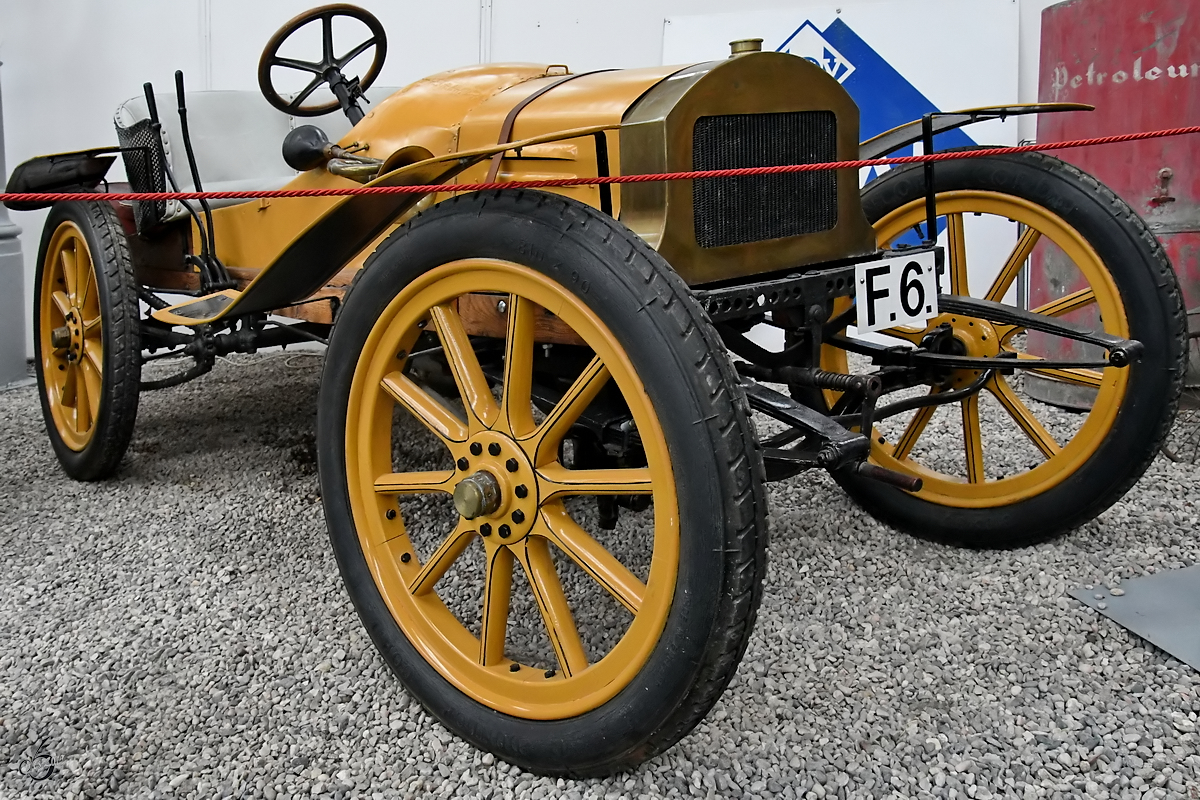 Ein 1901 gebauter PKW der östereichischen Firma Bohrer. (Historama Ferlach, September 2019)
