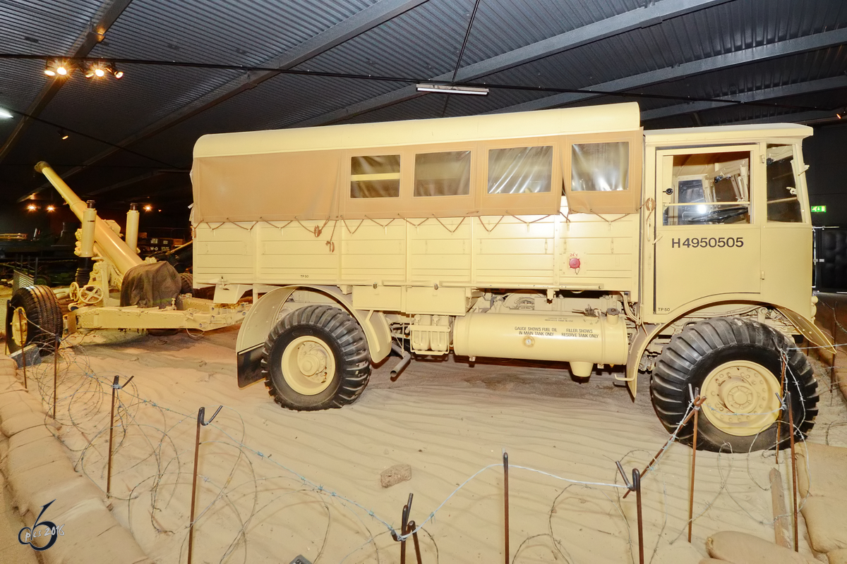 Ein AEC Matador im Imperial War Museum von Duxford (September 2013)