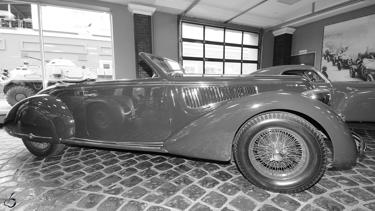 Ein Alfa Romeo 8С 2900, Baujahr 1938 im Technikmuseum Vadim Zadorozhny (Moskau, Mai 2016)