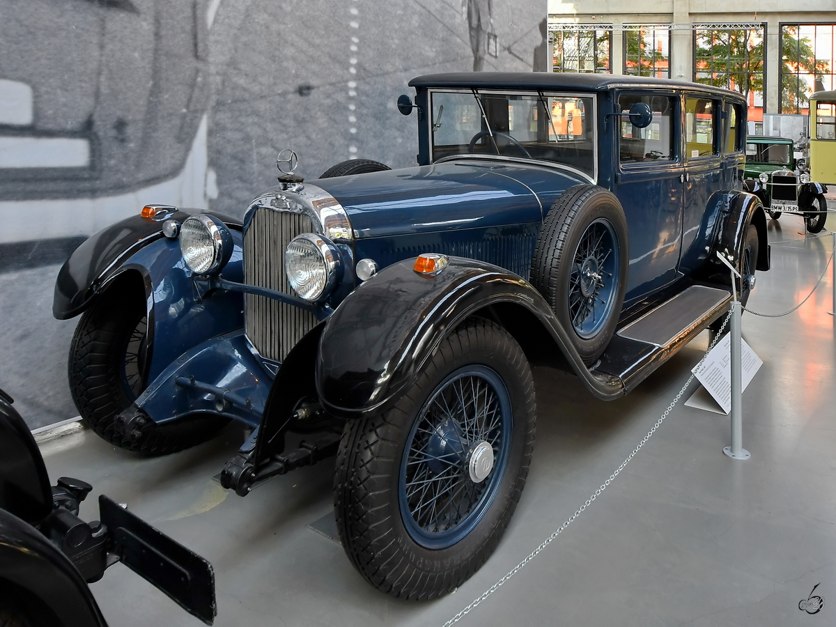 Ein Austro-Daimler ADR aus dem Jahr 1928 war Mitte August 2020 im Verkehrszentrum des Deutschen Museums in München zu sehen.