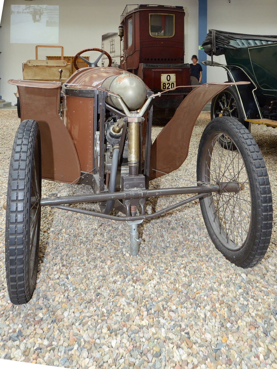 Ein Bédélia BD-2 Cyclecar im Technischen Nationalmuseum Prag (September 2012)