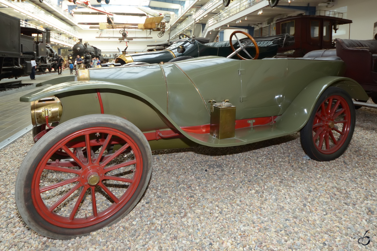 Ein Bugatti 13 im Technischen Nationalmuseum Prag (September 2012)