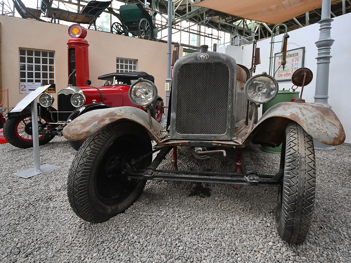 Ein Cabrio der Wiener Firma Perl aus dem Jahr 1924. (Historama Ferlach, September 2019) 