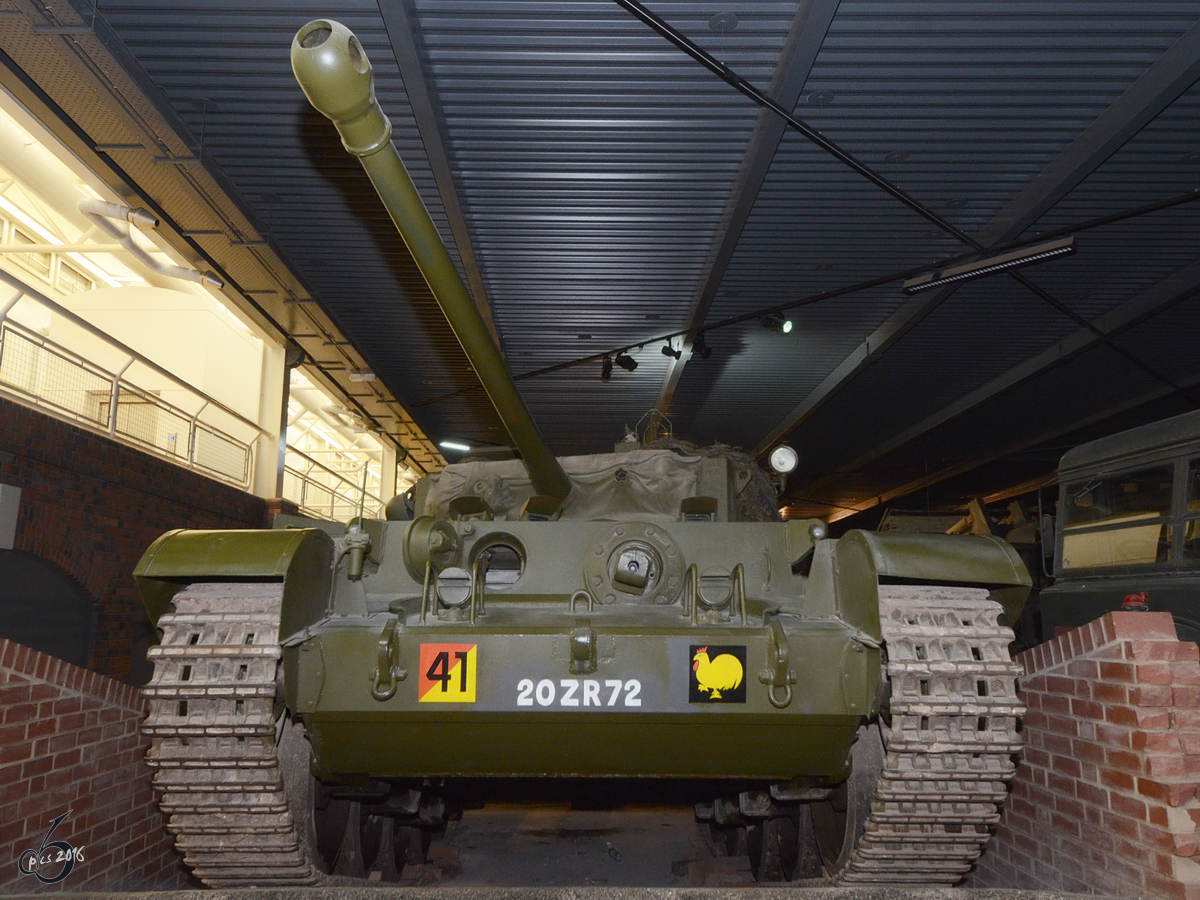 Ein Cruiser Tank A34 Comet im Imperial War Museum von Duxford (September 2013)