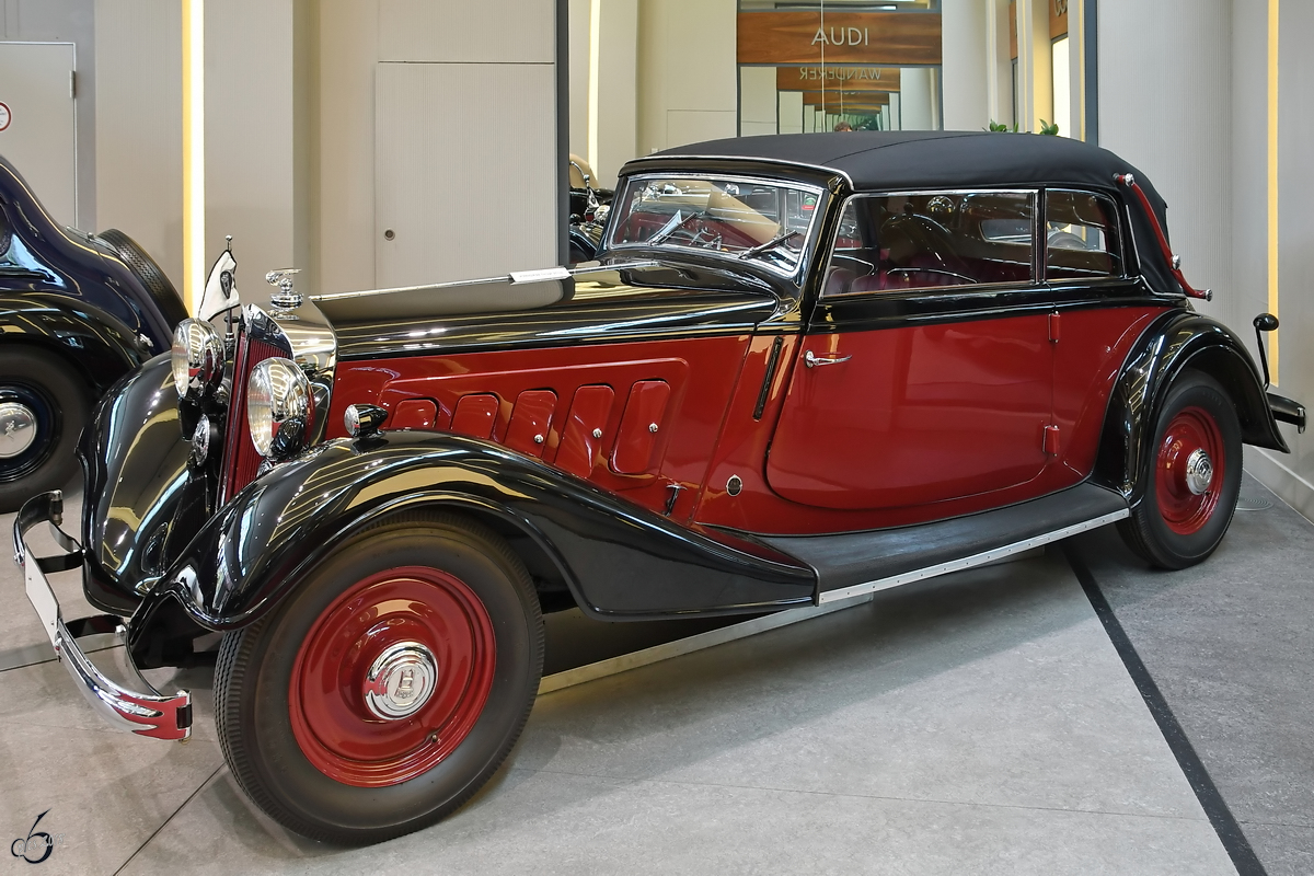 Ein Horch 830 Cabriolet aus dem Jahr 1933. (August Horch Museum Zwickau, August 2018)