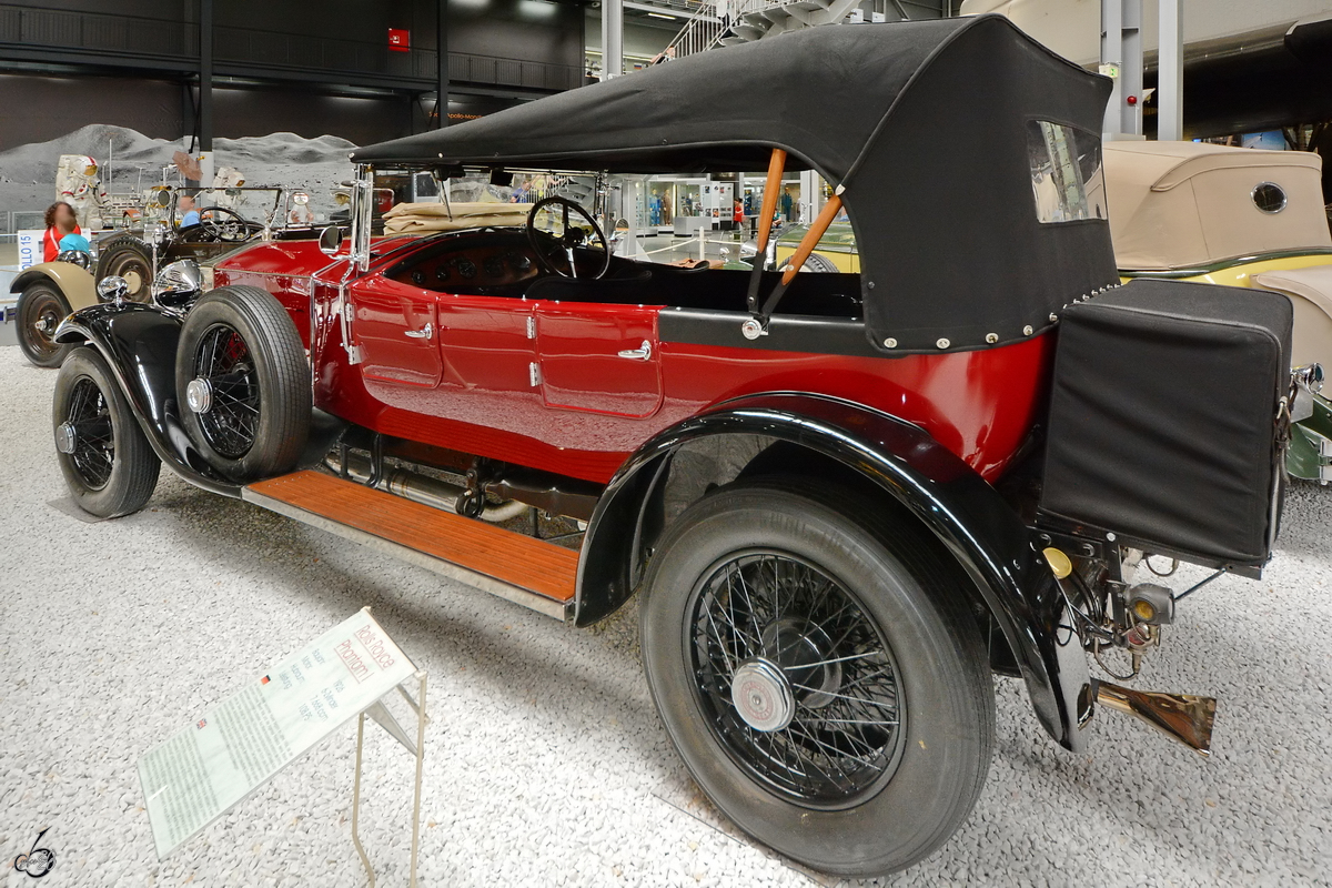 Ein Rolls-Royce Phantom I von 1926 ist Teil der Ausstellung im Technik-Museum Speyer. (Mai 2014)
