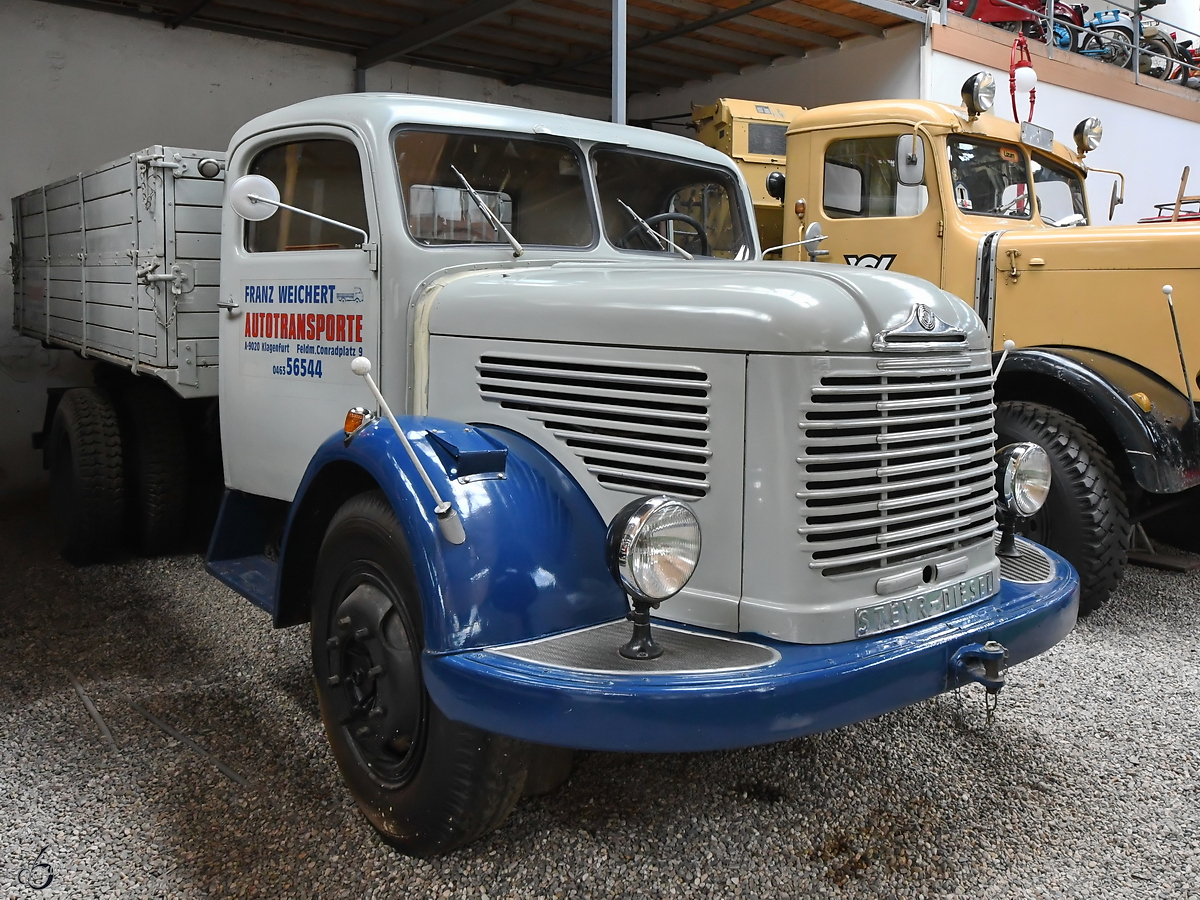 Ein Steyr Typ 380 im Historama Ferlach. (September 2019)