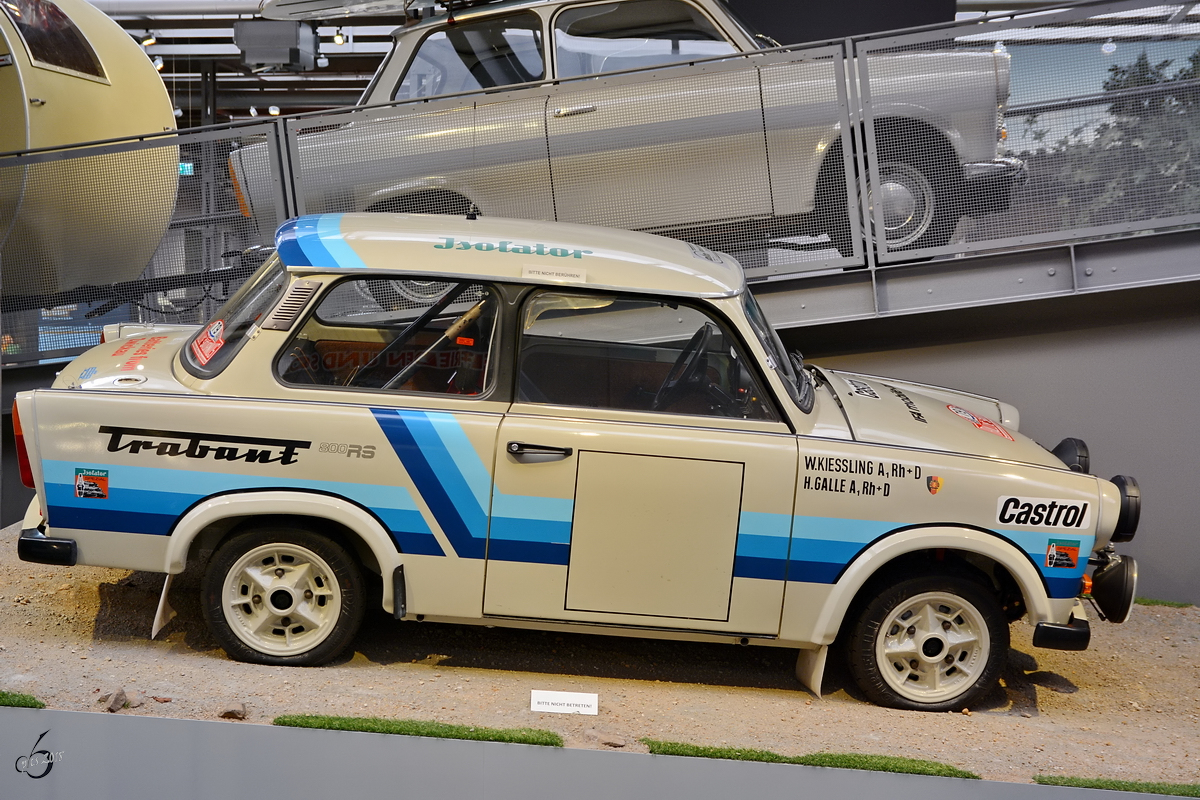 Ein Trabant 800RS im August Horch Museum Zwickau. (August 2018)