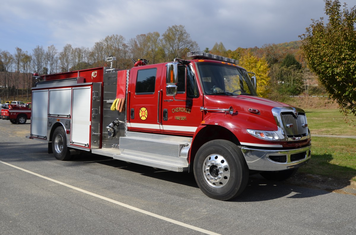 Einsatzfahrzeug des Cherokee Fire Department (30.10.2013)
