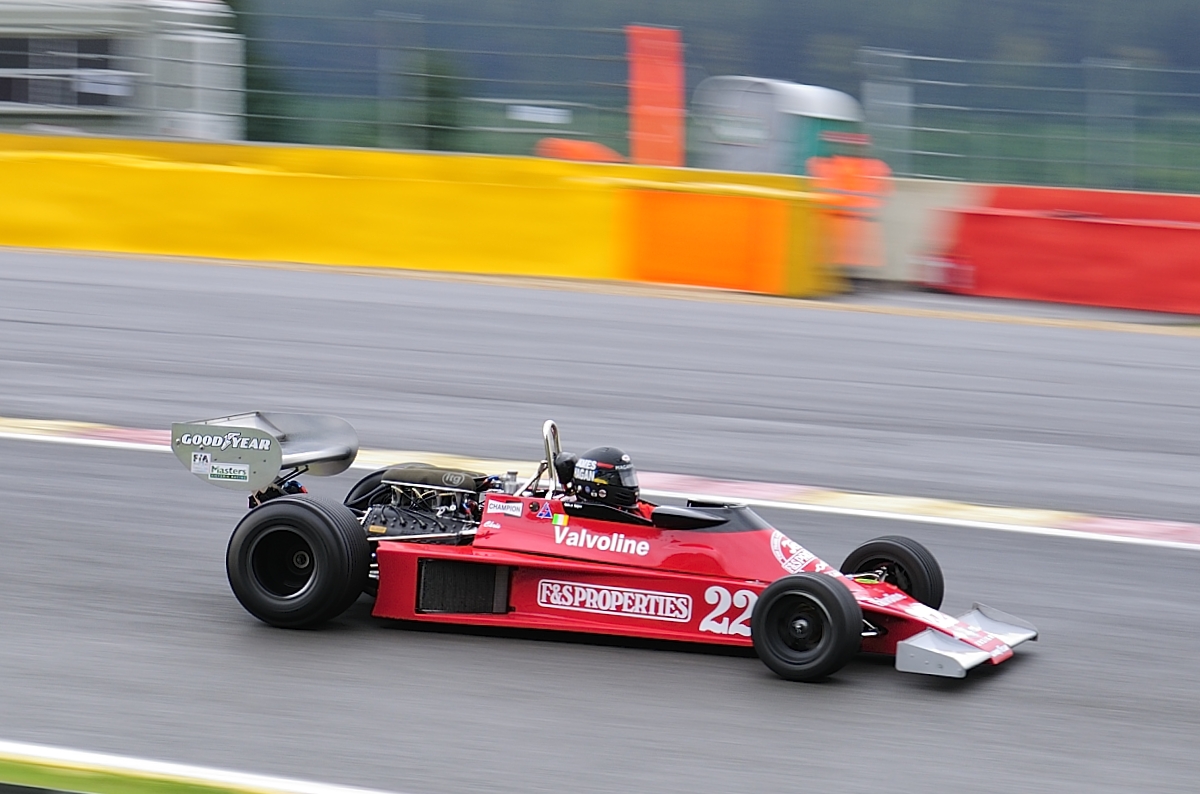 ENSIGN MN177, Bj.1977, 3000ccm, beim FIA Masters Historic Formula One Championship, SPA SIX HOURS 19.September 2015. 