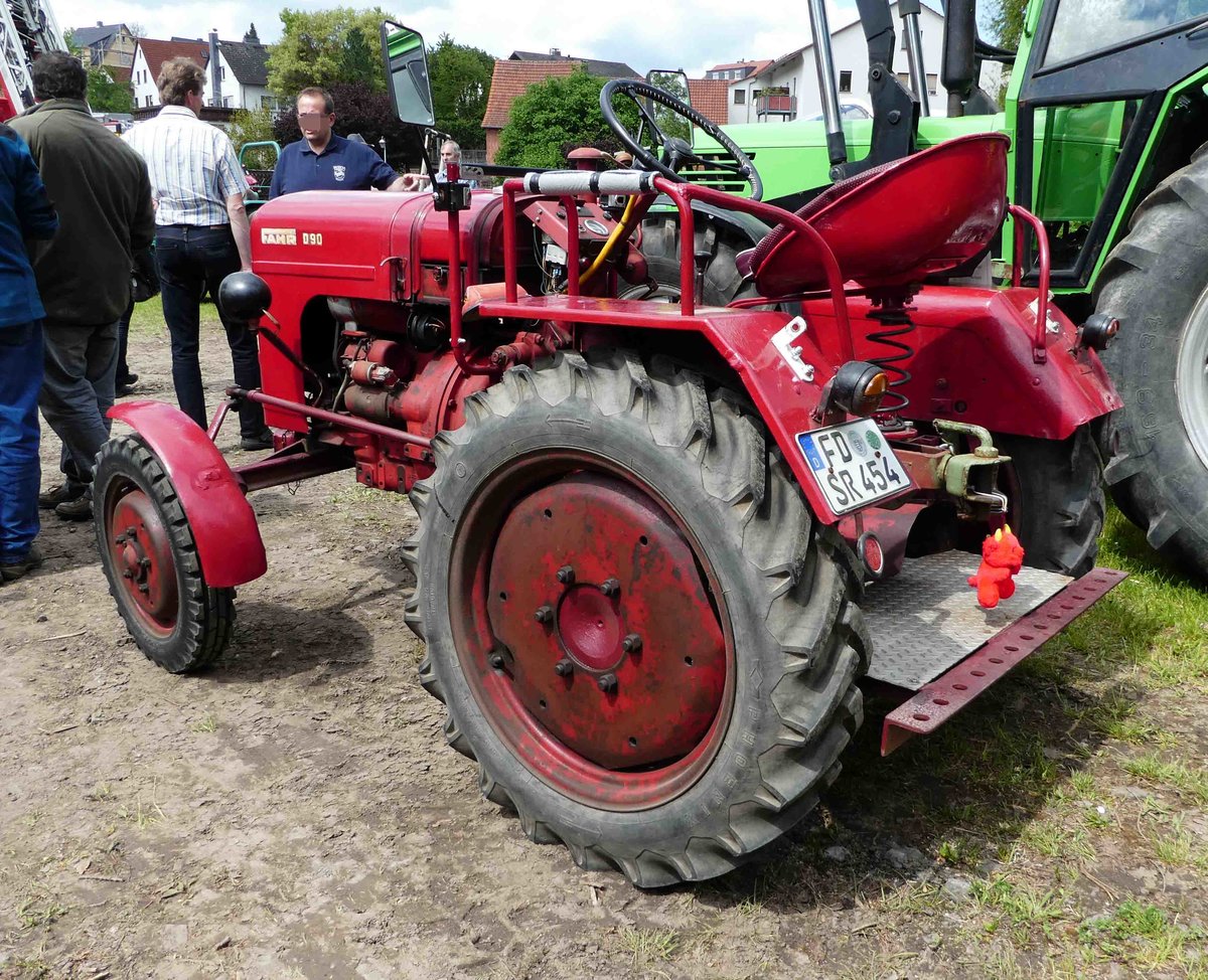 =Fahr D 90, ausgestellt im Mai 2017 in der Burgenstadt Schlitz