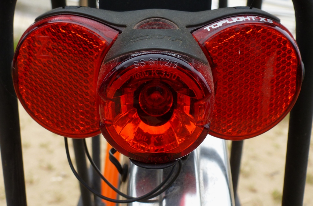 Fahrradrcklicht mit Diodentechnik Typ bm Toplight Xs 14,07,2013