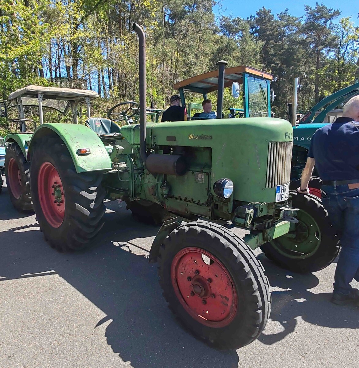 =Fendt Dieselross F 40, gesehen bei der Oldtimerschau in Wasenberg im Mai 2026