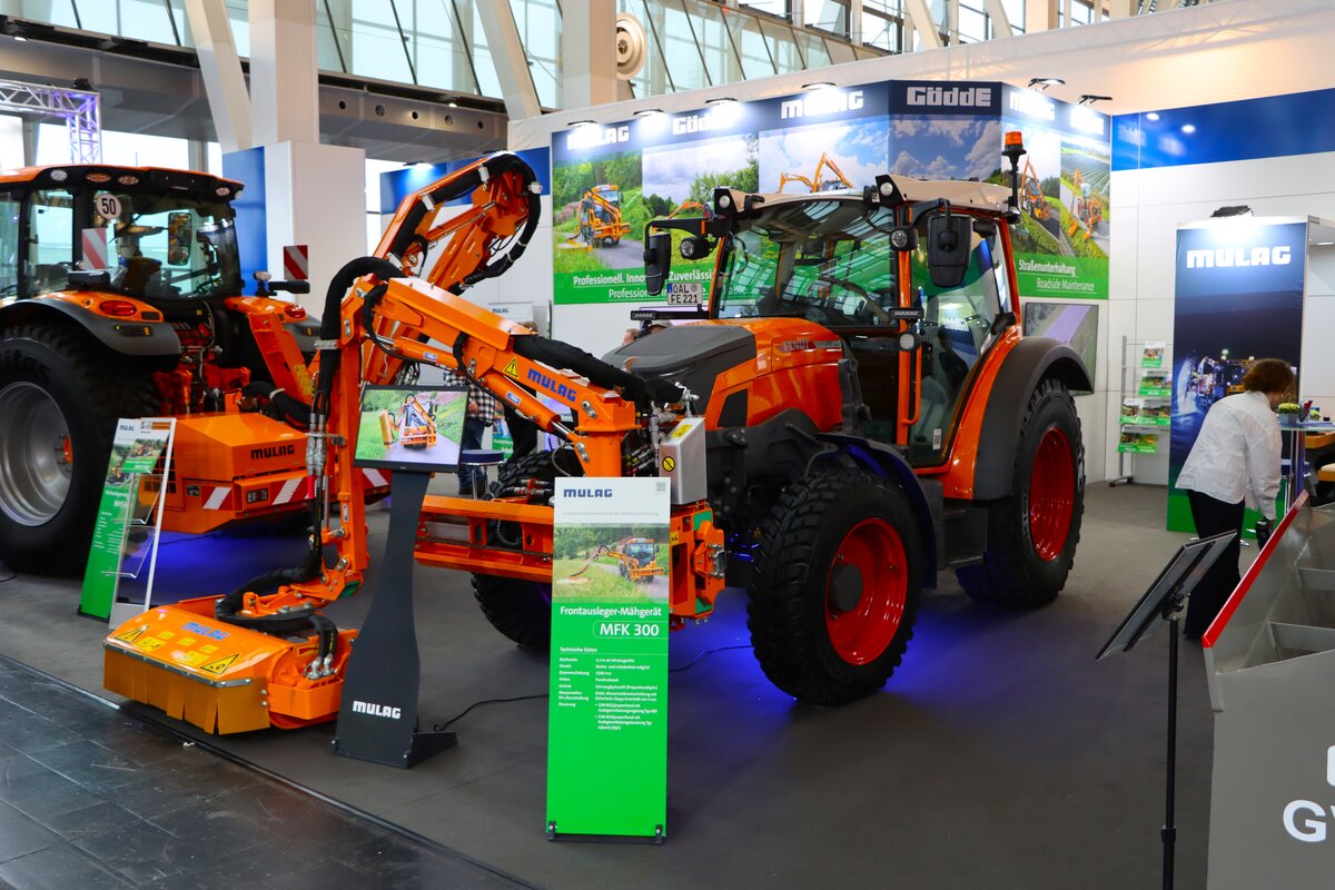 Fendt e107 Vario Kommunal am 15.11.25 auf der Agritechnica in Hannover Messe