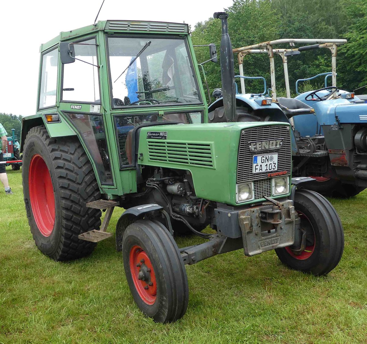 =Fendt Farmer 103 LS, ausgestellt beim Köhlerfest in Bad Orb im Juni 2019