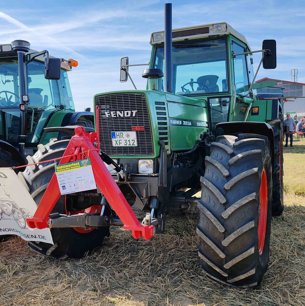 =Fendt Favorit 312 LSA, Bj. 1983, 115 PS, gesehen bei der Oldtimerausstellung der OLDTIMERFREUNDE OHMTAL in Dannenrod, 09-2025