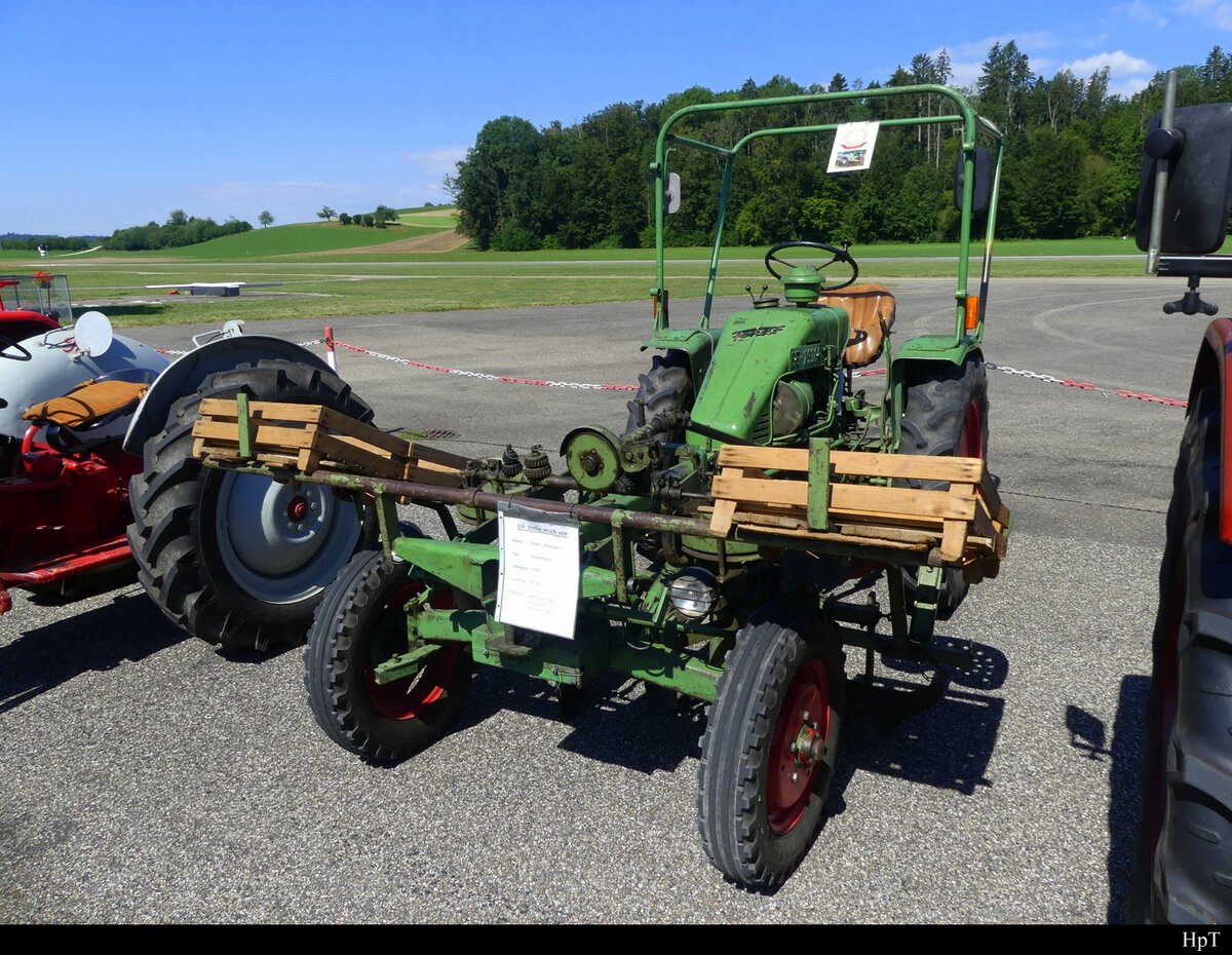 Fendt Traktor an einem Treff in Bleienbach am 31.07.2022