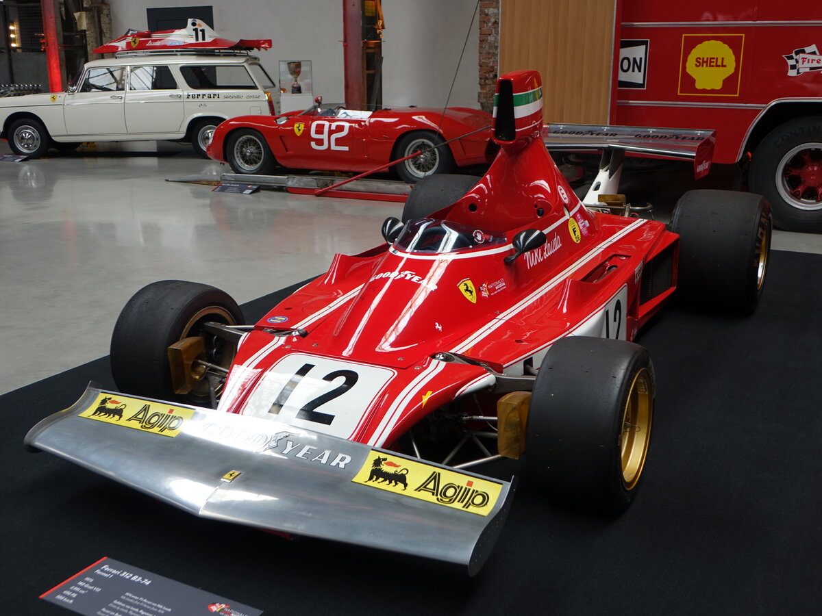 Ferrari 312 B3-74, Baujahr 1973, V12, 2991 Cm, 490 PS, Nationales Automuseum The Loh Collection (27.06.2026)