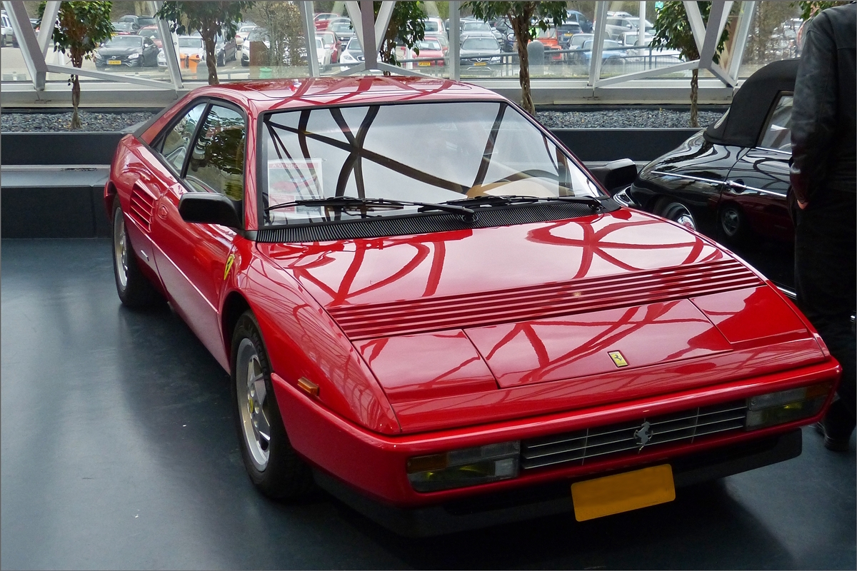 Ferrari Mondial T, Bj 1992, war auch beim Autojumble 2020 in Luxemburg zu sehen. 