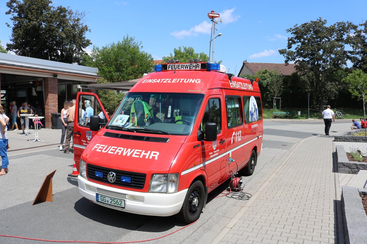 Feuerwehr Bischofsheim VW ELW am 16.06.19 beim Tag der offenen Tür 