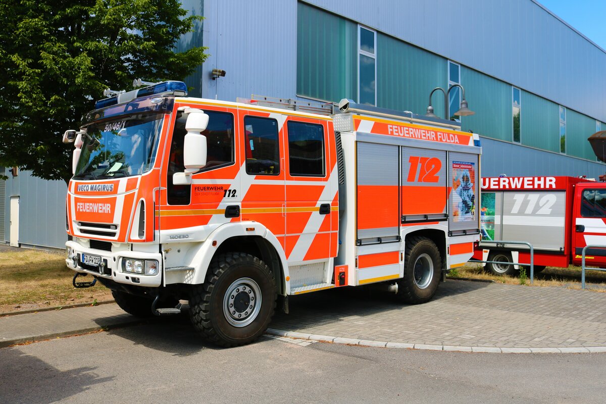 Feuerwehr Fulda IVECO/Magirus TLF am 03.07.22 beim Tag der offenen Tür
