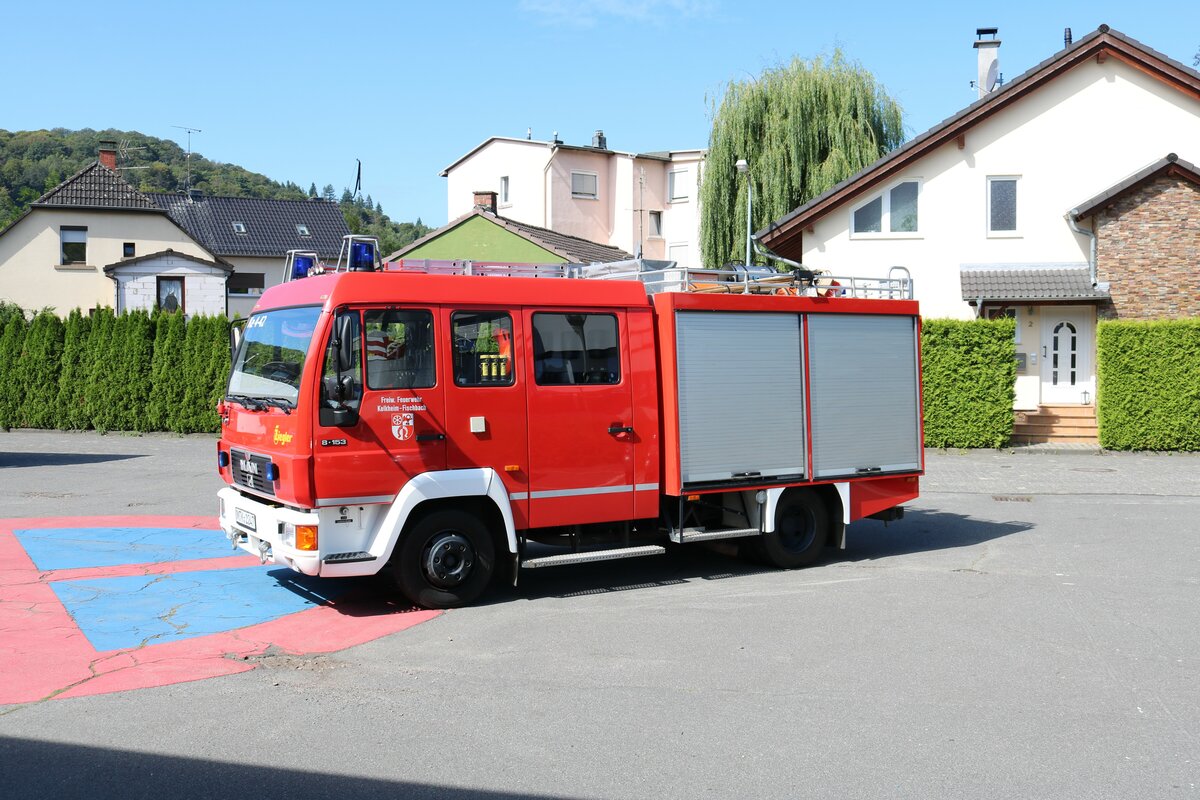 Feuerwehr Kelkheim MAN LF8 am 14.08.21 bei einen Fototermin