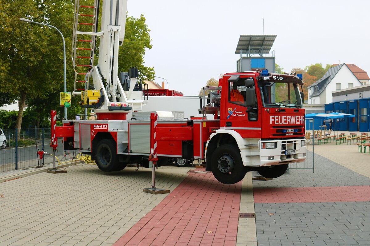 Feuerwehr Pfungstadt IVECO TGM am 04.09.22 beim Tag der offenen Tür
