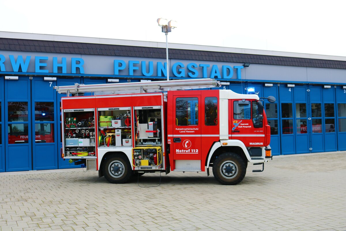 Feuerwehr Pfungstadt MAN LF10 (Florian Pfungstadt 1-43) am 12.11.22 bei einen Fototermin